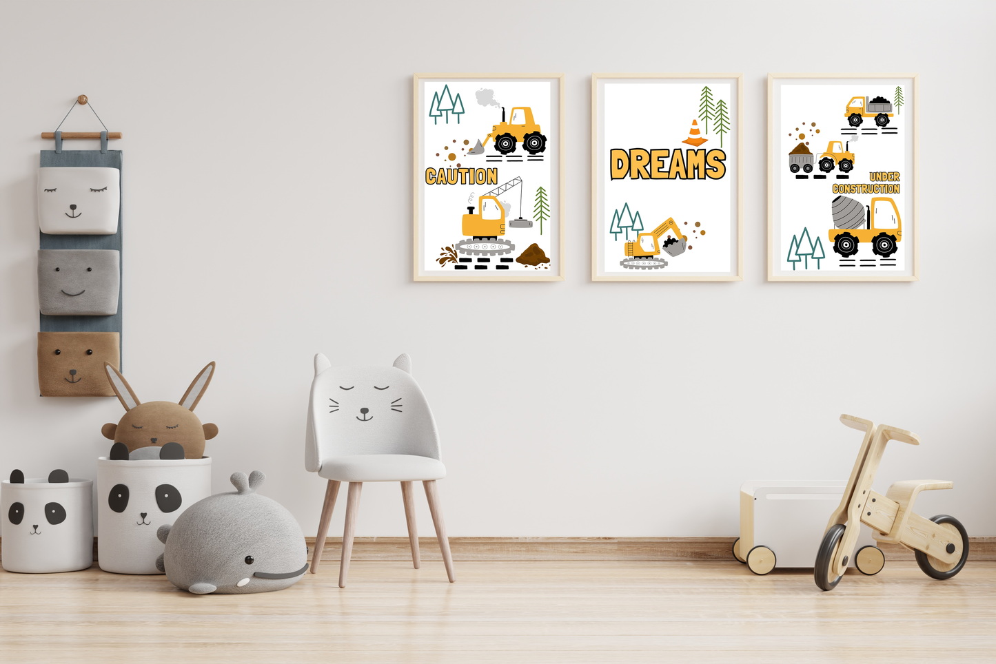 Under Construction Wall Art