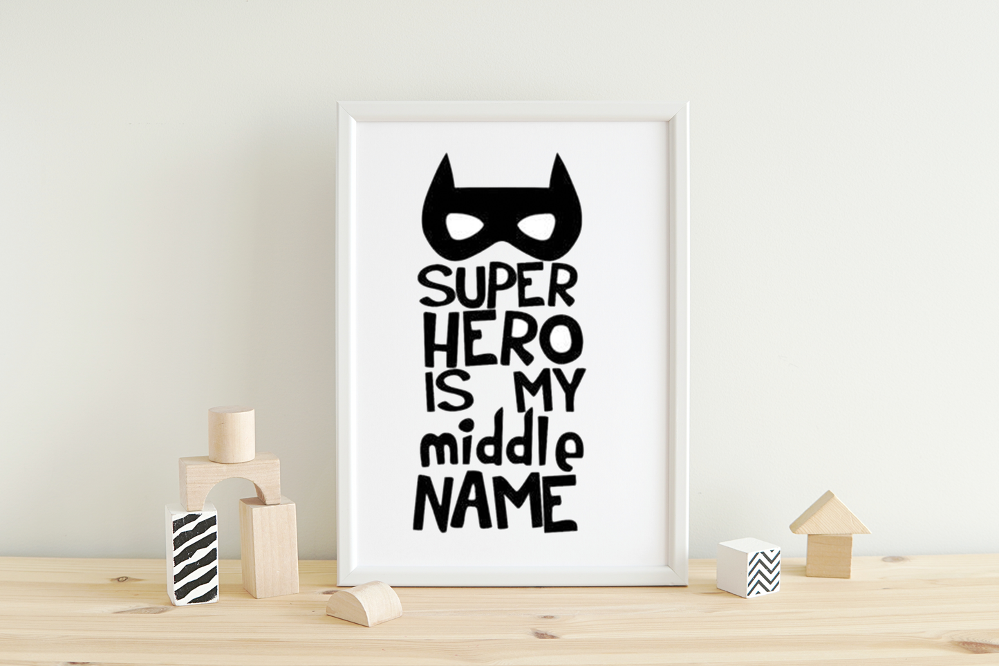 Middle Name Wall Art