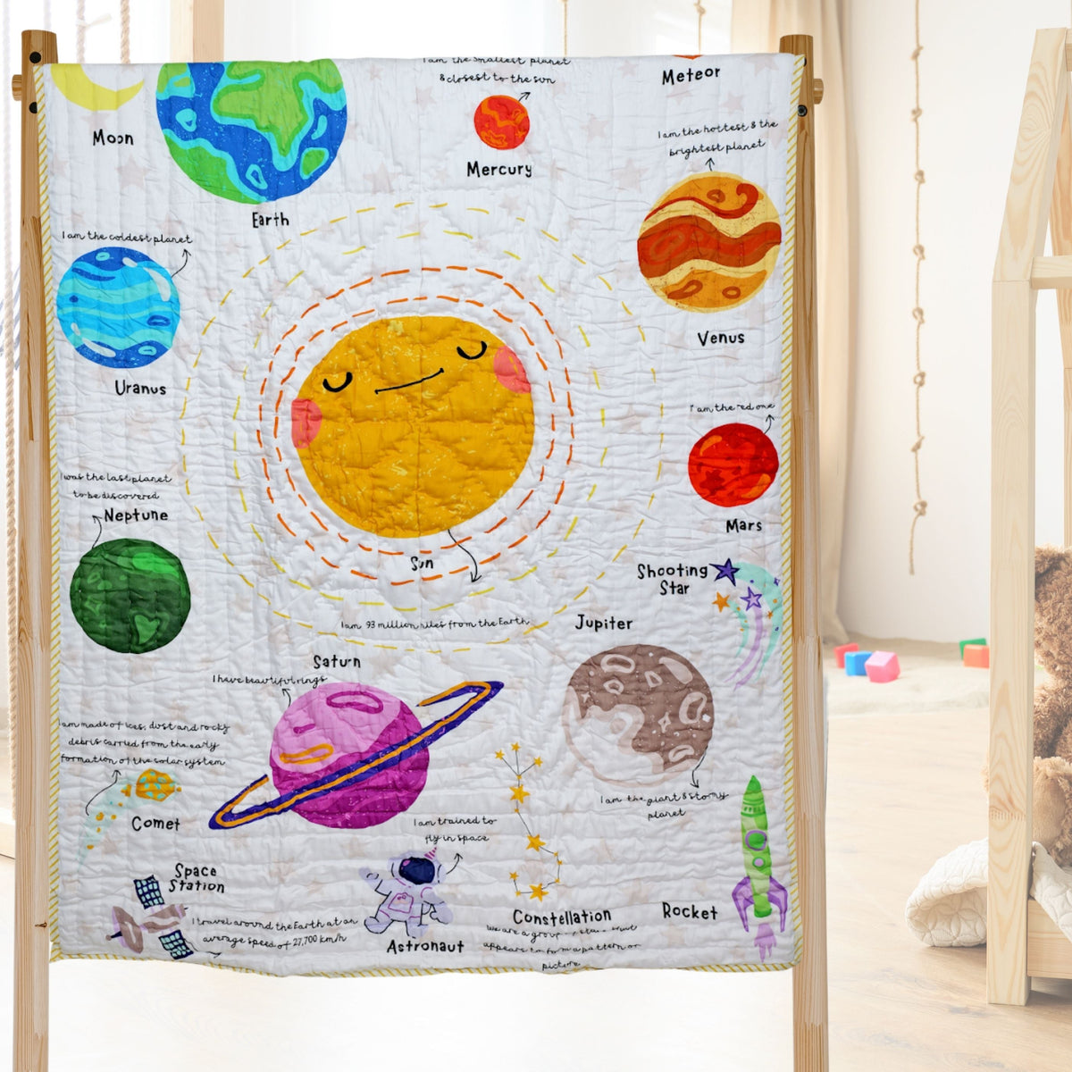 Solar System Quilt