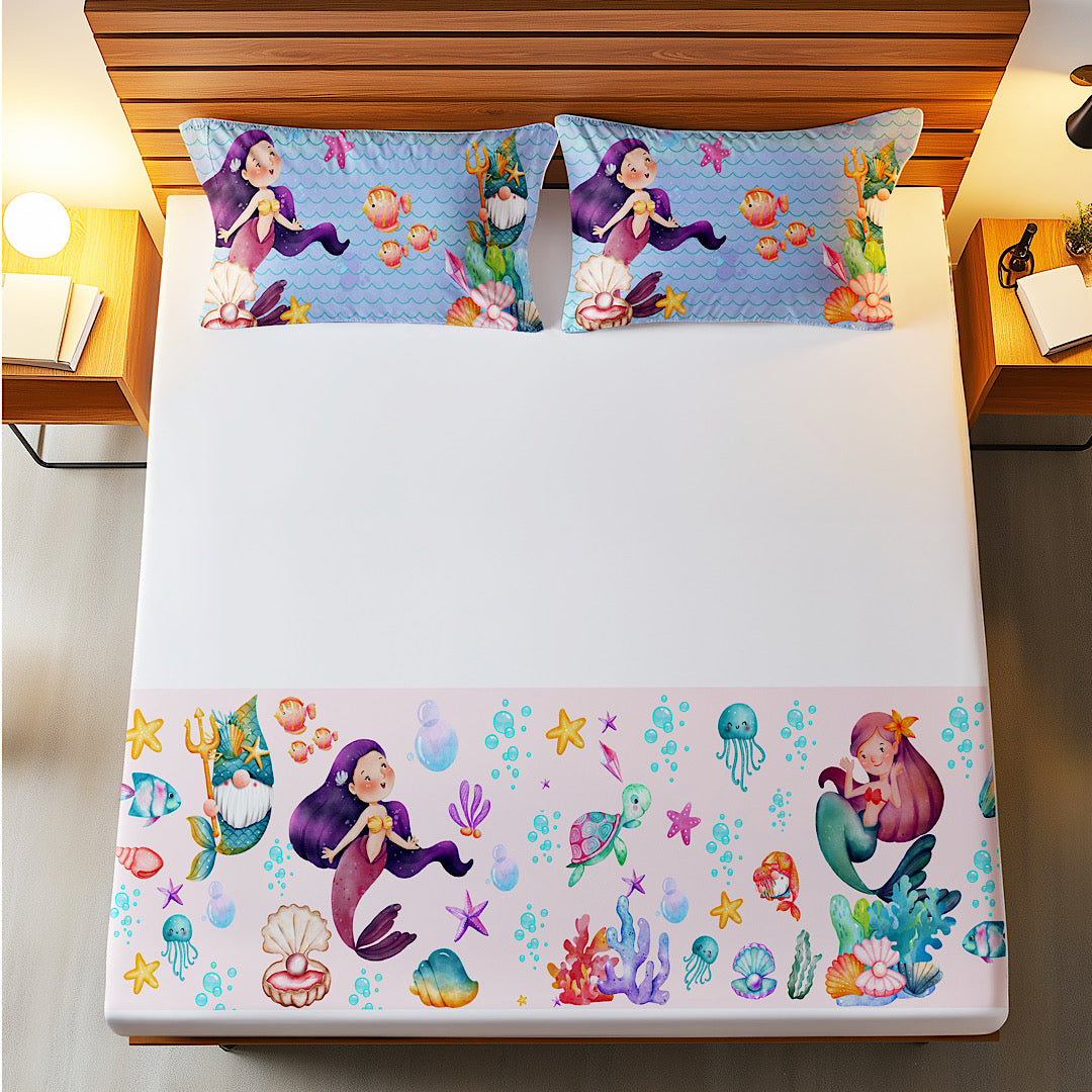 Mermaid Dreams Bed Sheet