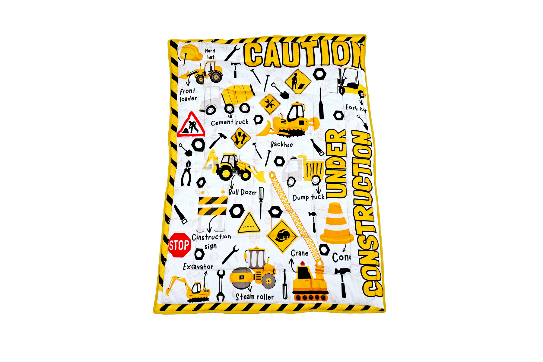 Under Construction Play Mat