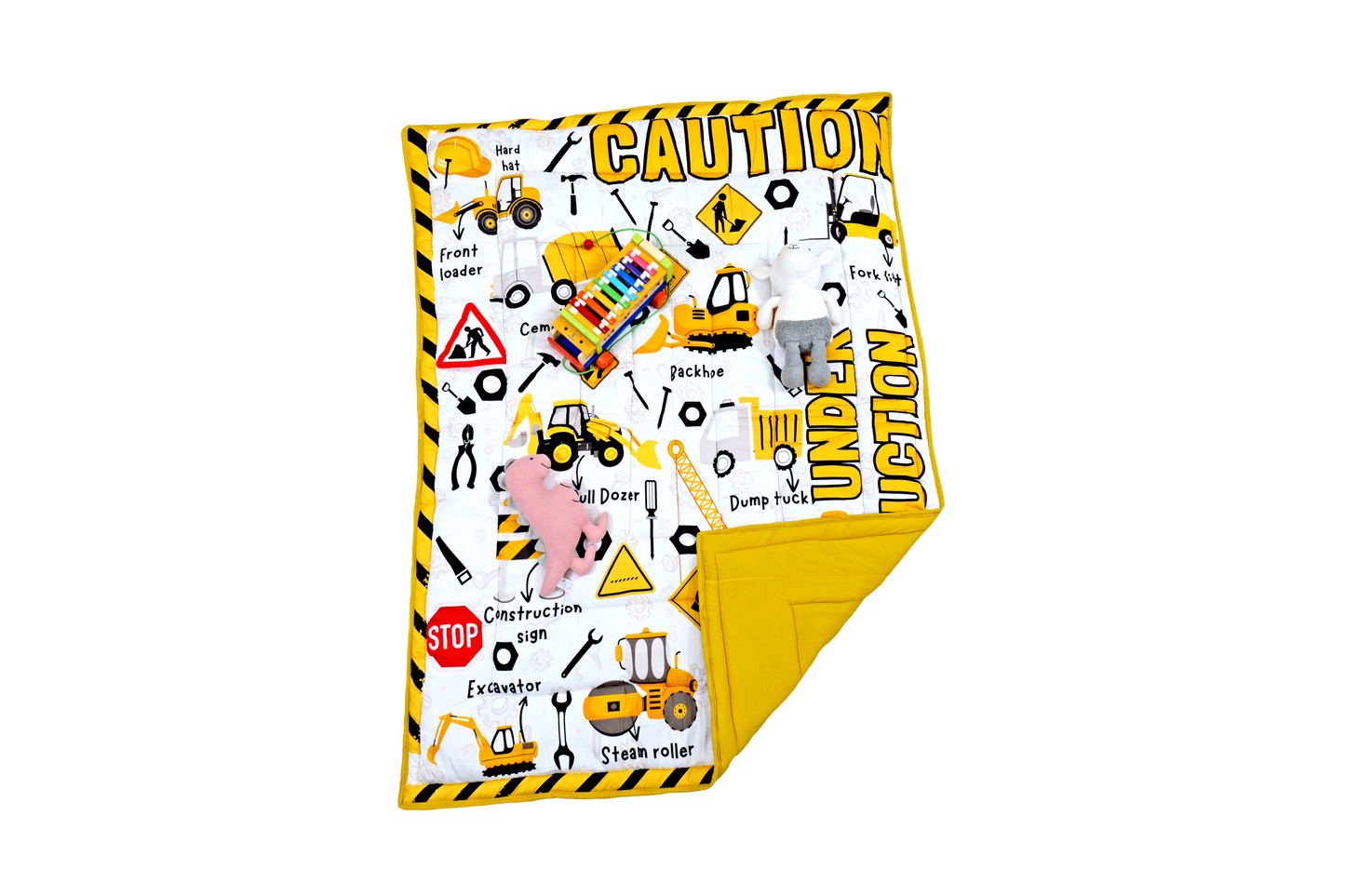 Under Construction Play Mat