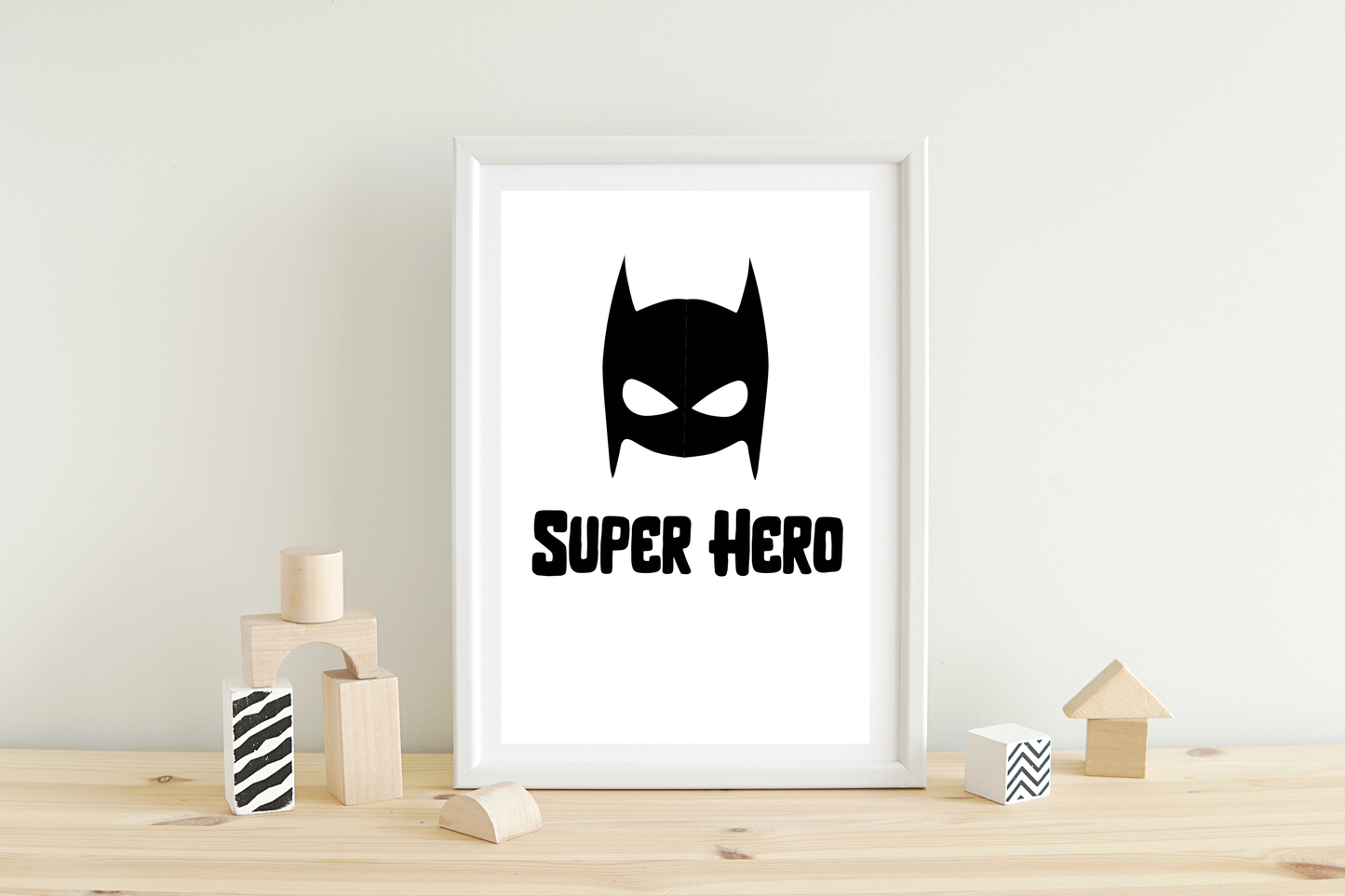 Super Hero Wall Art