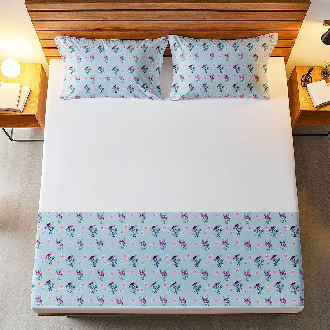 Spring Bubble Bed Sheet