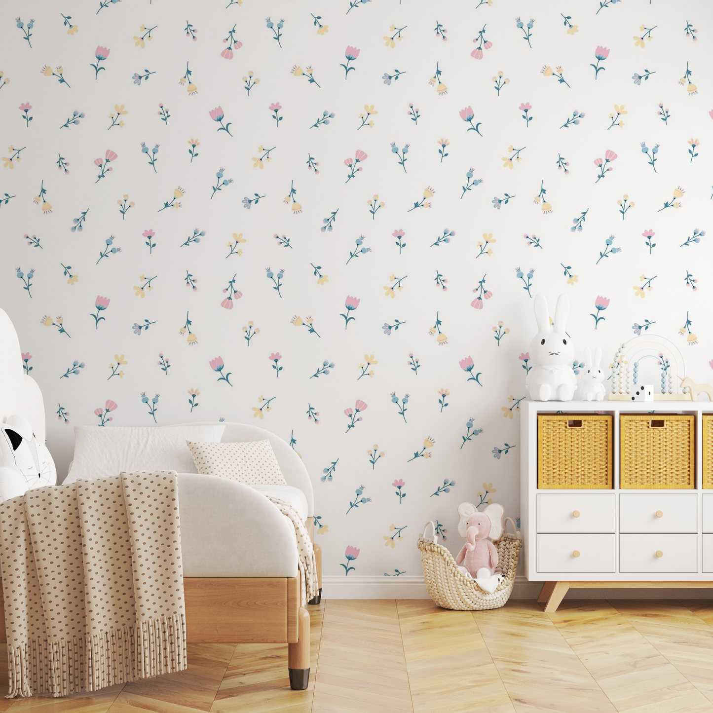 Summer Flower Wall Paper