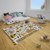 Under Construction Play Mat