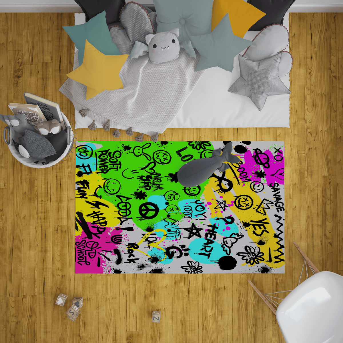 Graffiti Play Mat