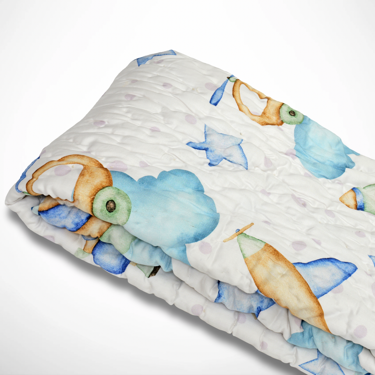 Airplane Cloud Quilt
