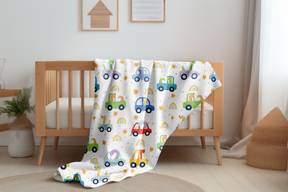 Dino Car Quilt