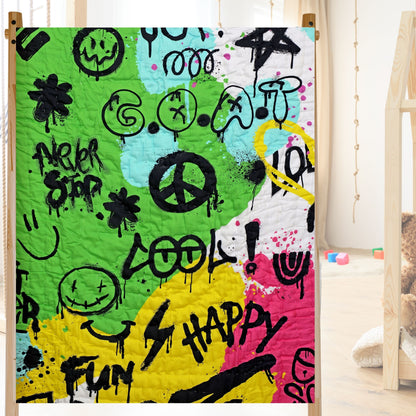 Graffiti Quilt