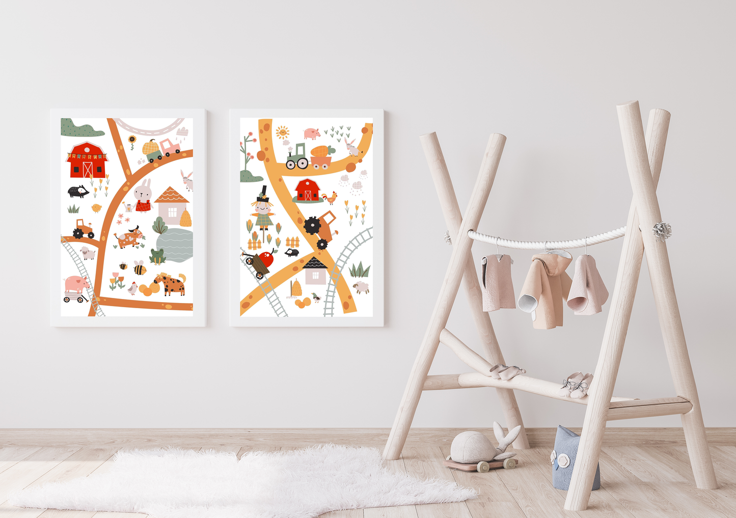 Animal Printed Wall Art