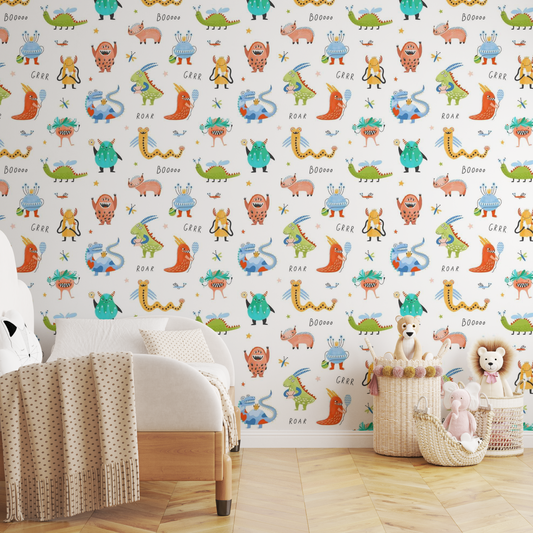 Monsters Wall Paper