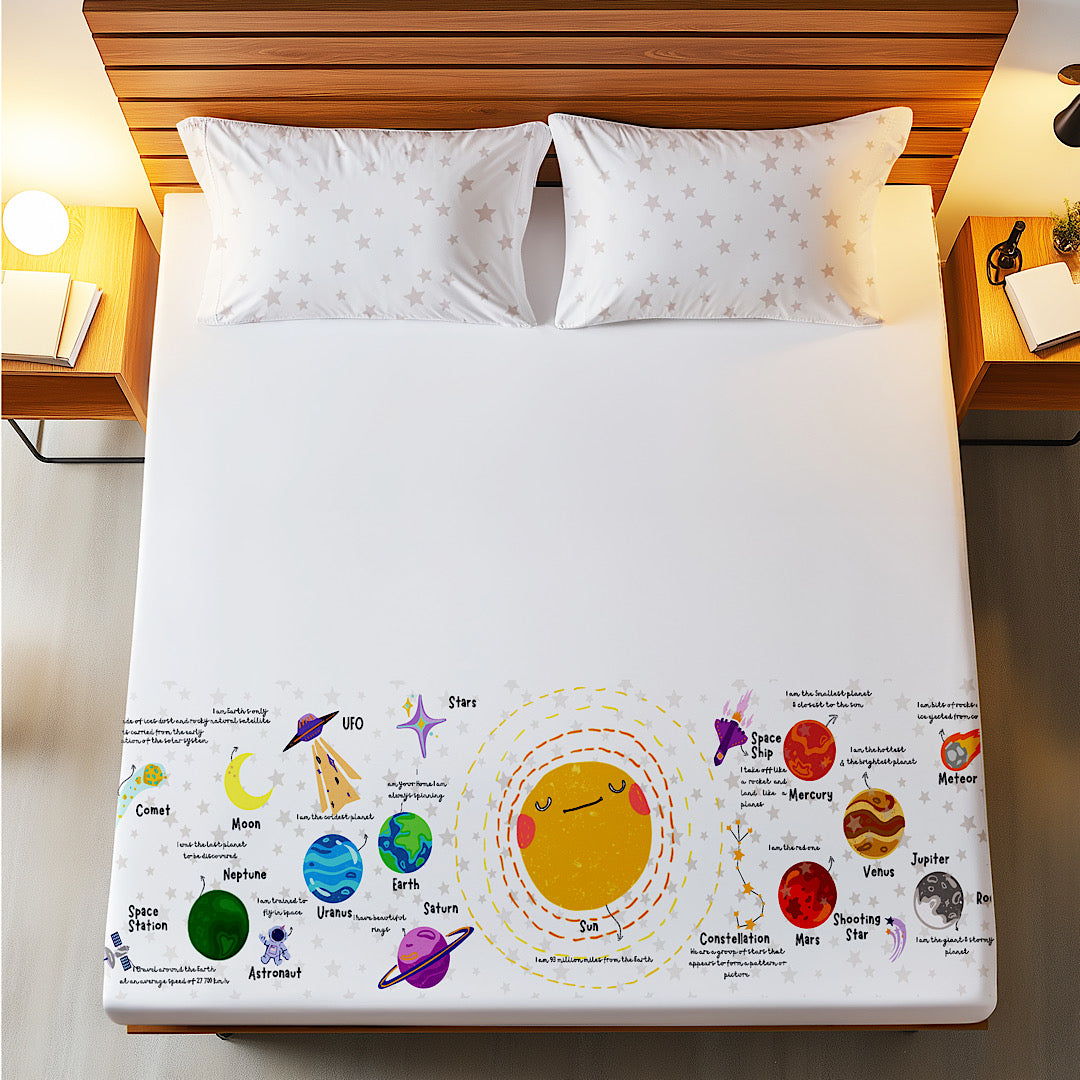 Solar System Bed Sheet