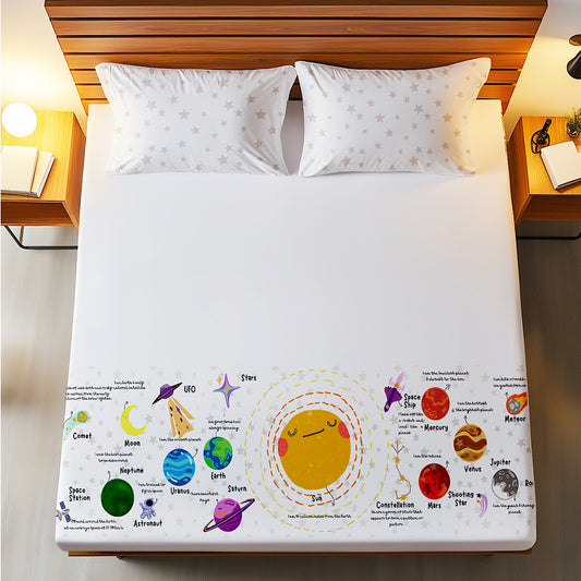 Solar System Bed Sheet