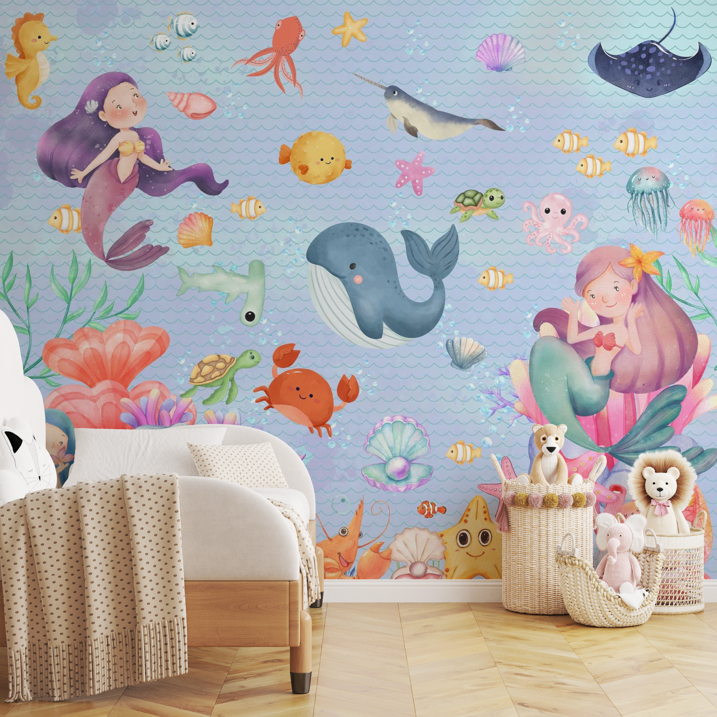 Mermaid Wall Paper