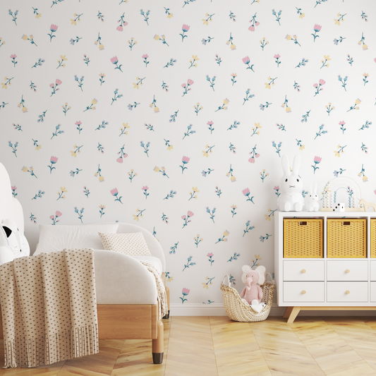 Summer Flower Wall Paper